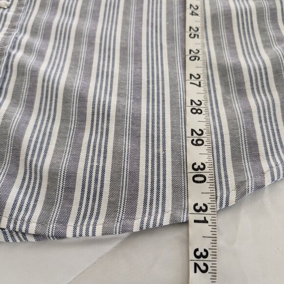 RUDDOCK Shirt Men's 17 Classic Fit Multicolor Striped Western Snap Short Sleeve - Picture 11 of 11